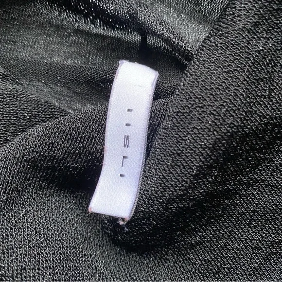 Beautiful Women's Sheer Long Sleeve Sweater Blouse Cowl Neck Size S - Picture 6 of 9